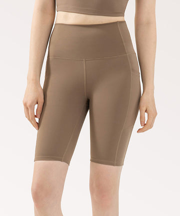 Noods Biker Shorts with Pockets Lemifit